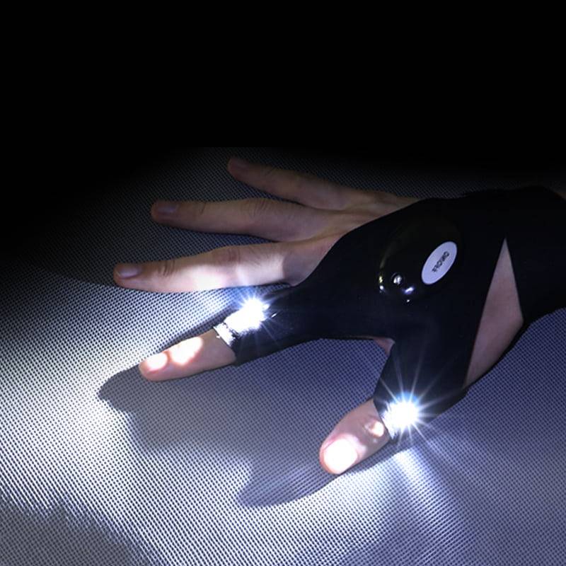 Waterproof LED Light Work Gloves Hardware Power & Hand Tools Type : Right Hand|Left Hand 