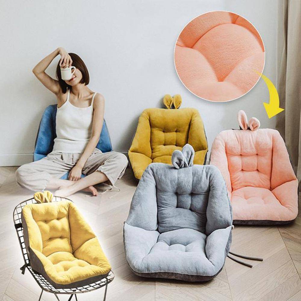 Soft Armchair Seat Cushions Bedroom & Living room Color : White|Yellow|Light Grey|Green|Blue|Pink 