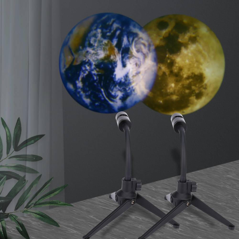 Moon Earth Star projection led lamp